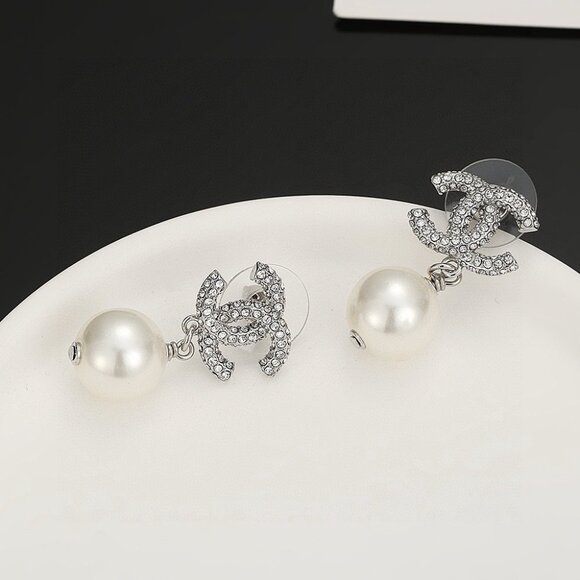 Chanel silver earrings - Picture 6 of 6